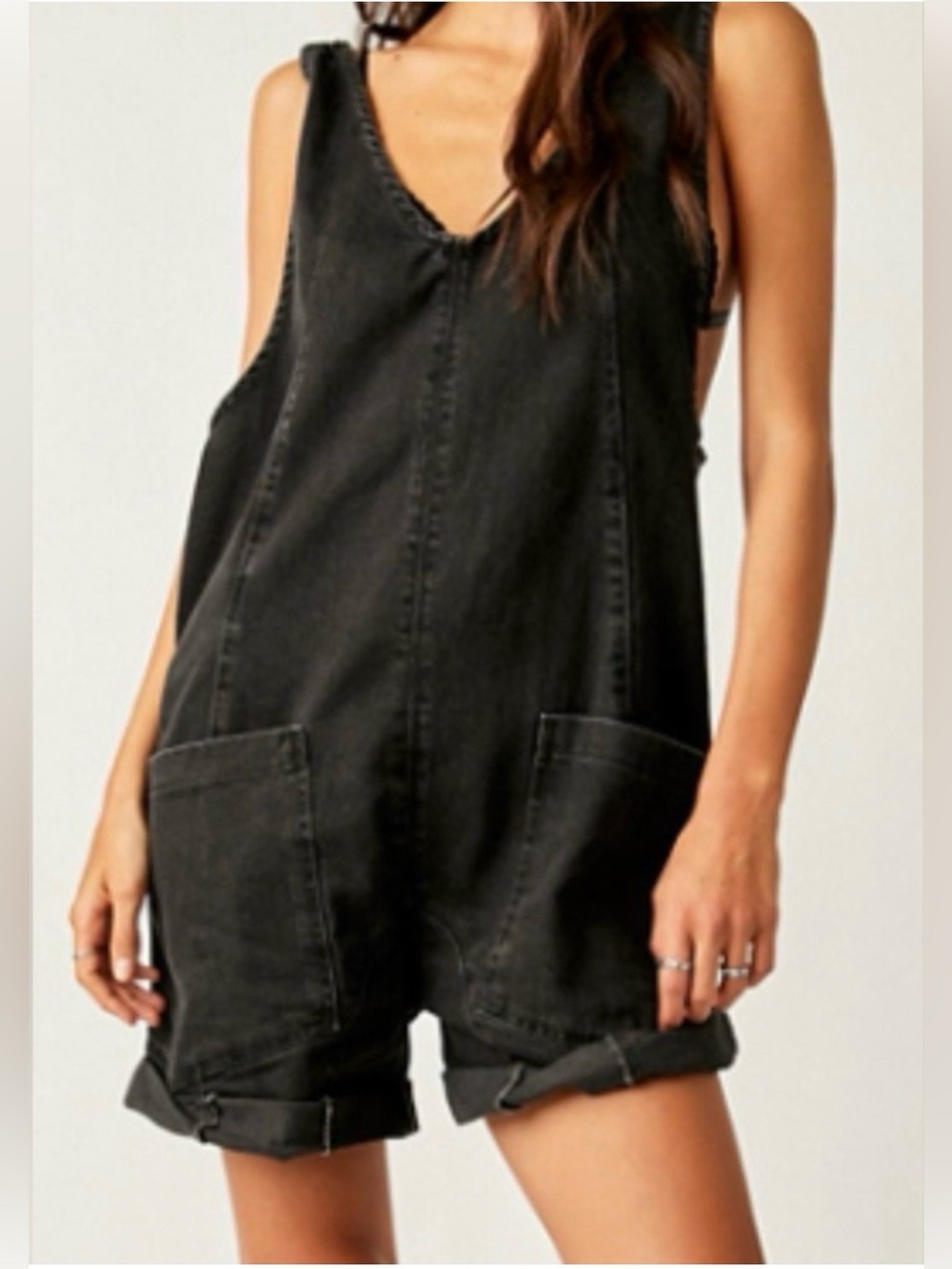 Free People High Roller Shortalls